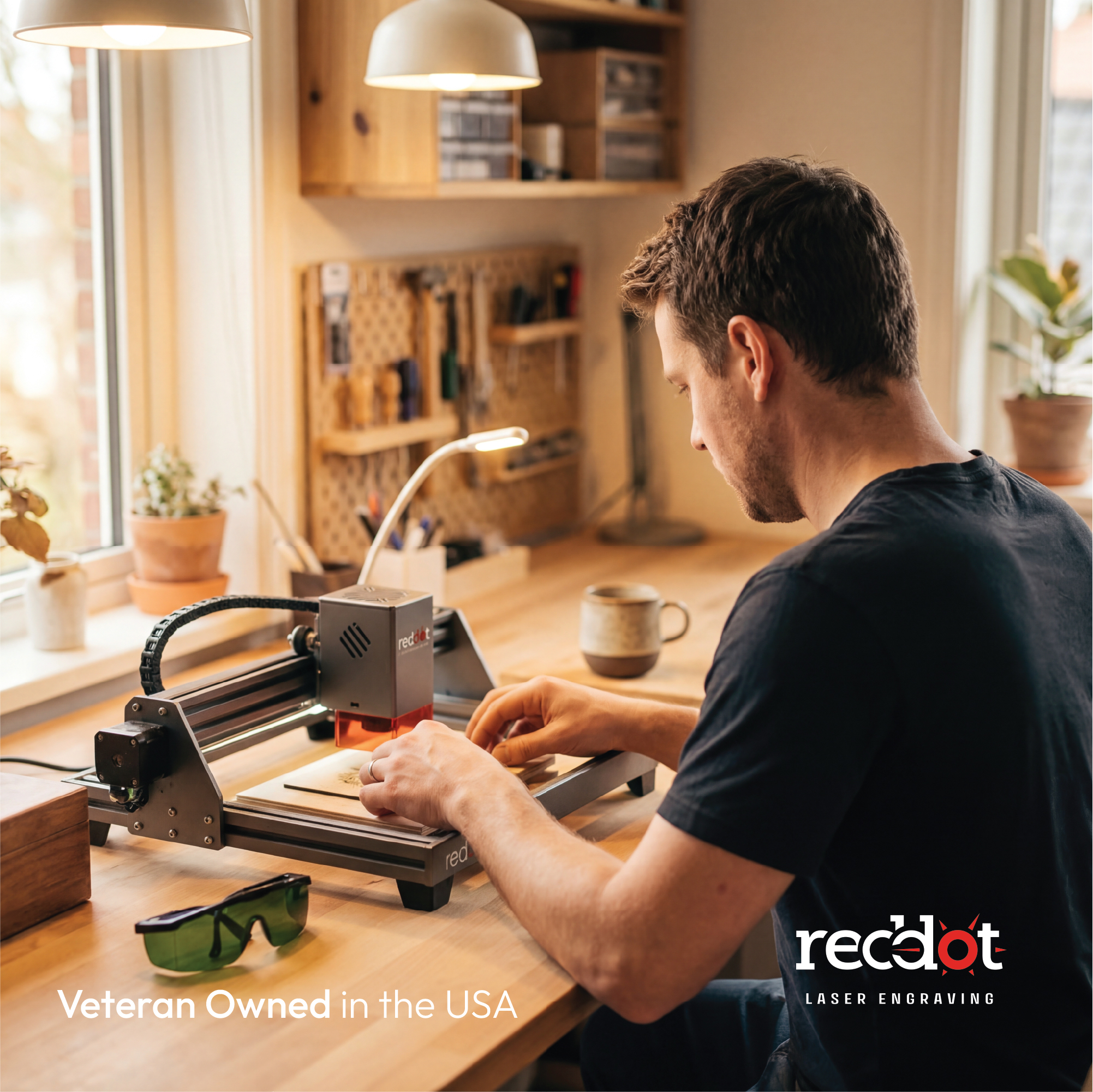 How a laser-engraved wallet card gets made in Virginia