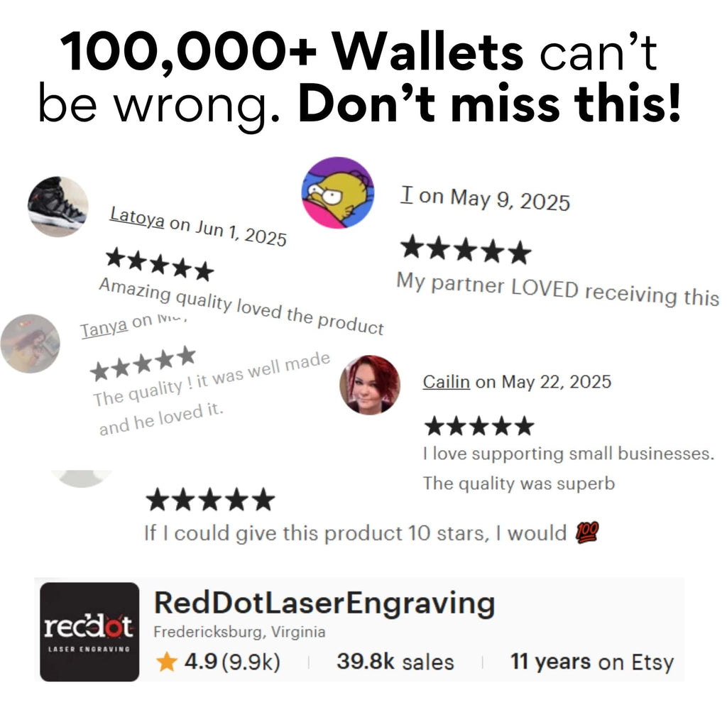 Red Dot Laser Engraving Wallet Cards Custom Photo Wallet Card – Laser Engraved Metal